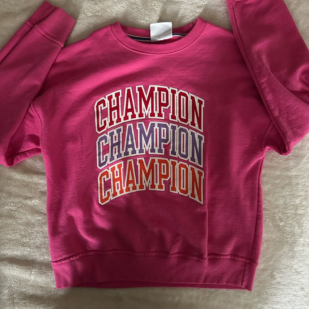 Champion Pink Sweatshirt